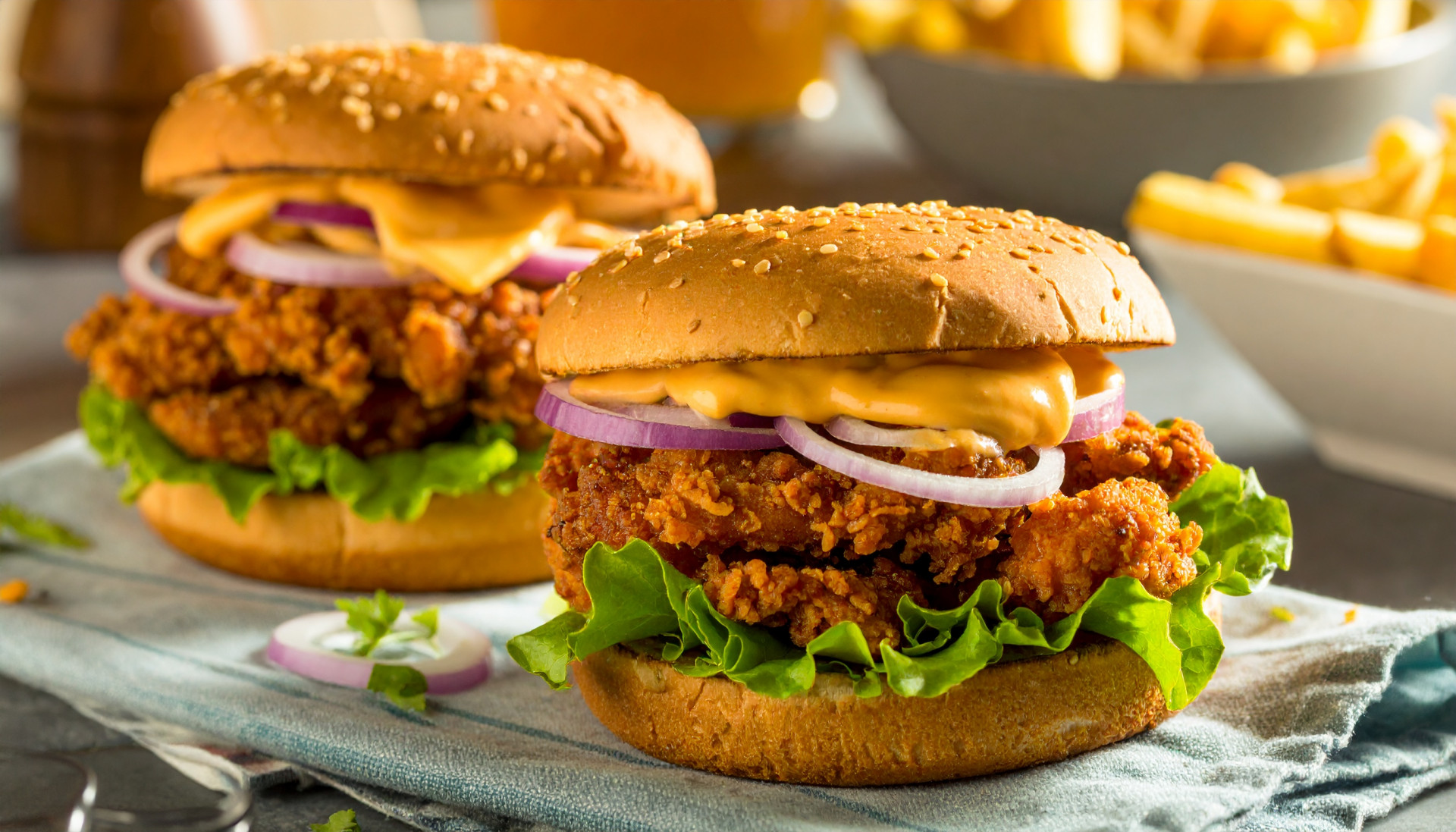 Hot Honey Chicken Sandwich