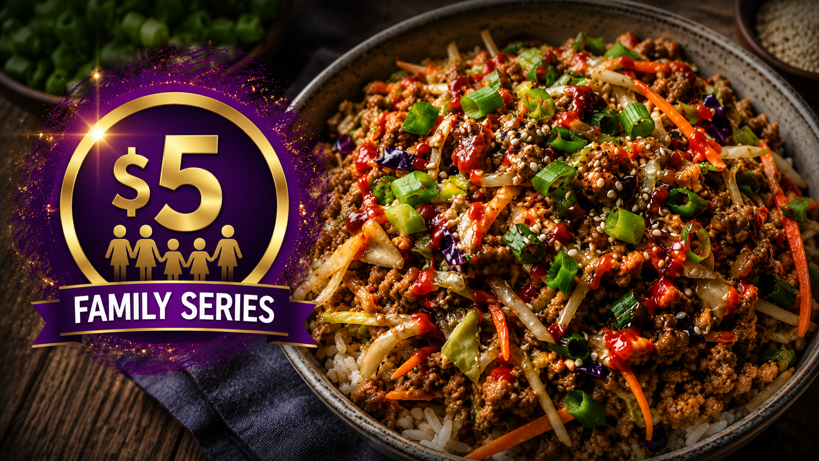 $5 Family Challenge: Loaded Egg Roll in a Bowl