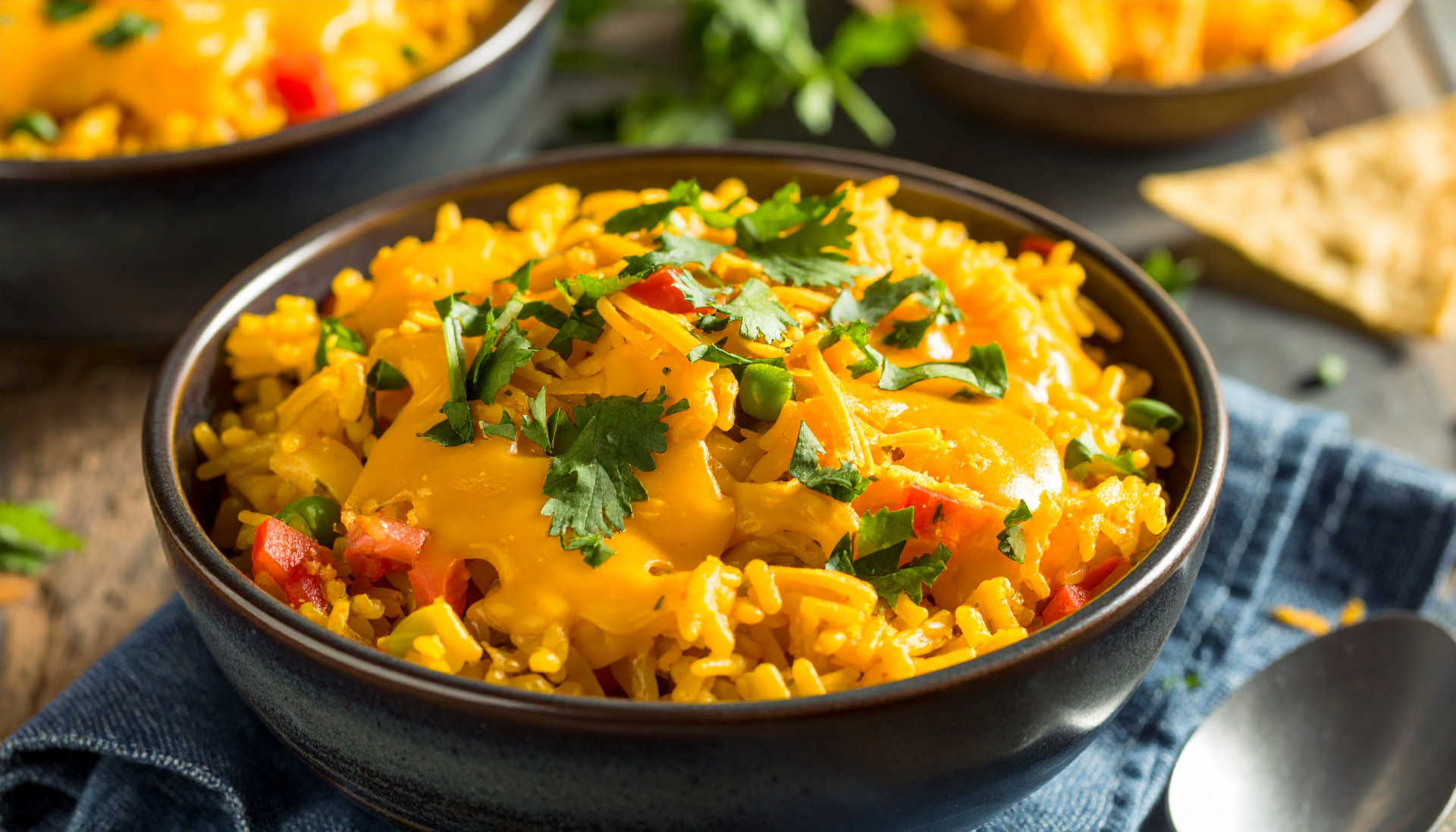 Cheesy Taco Rice Bowl