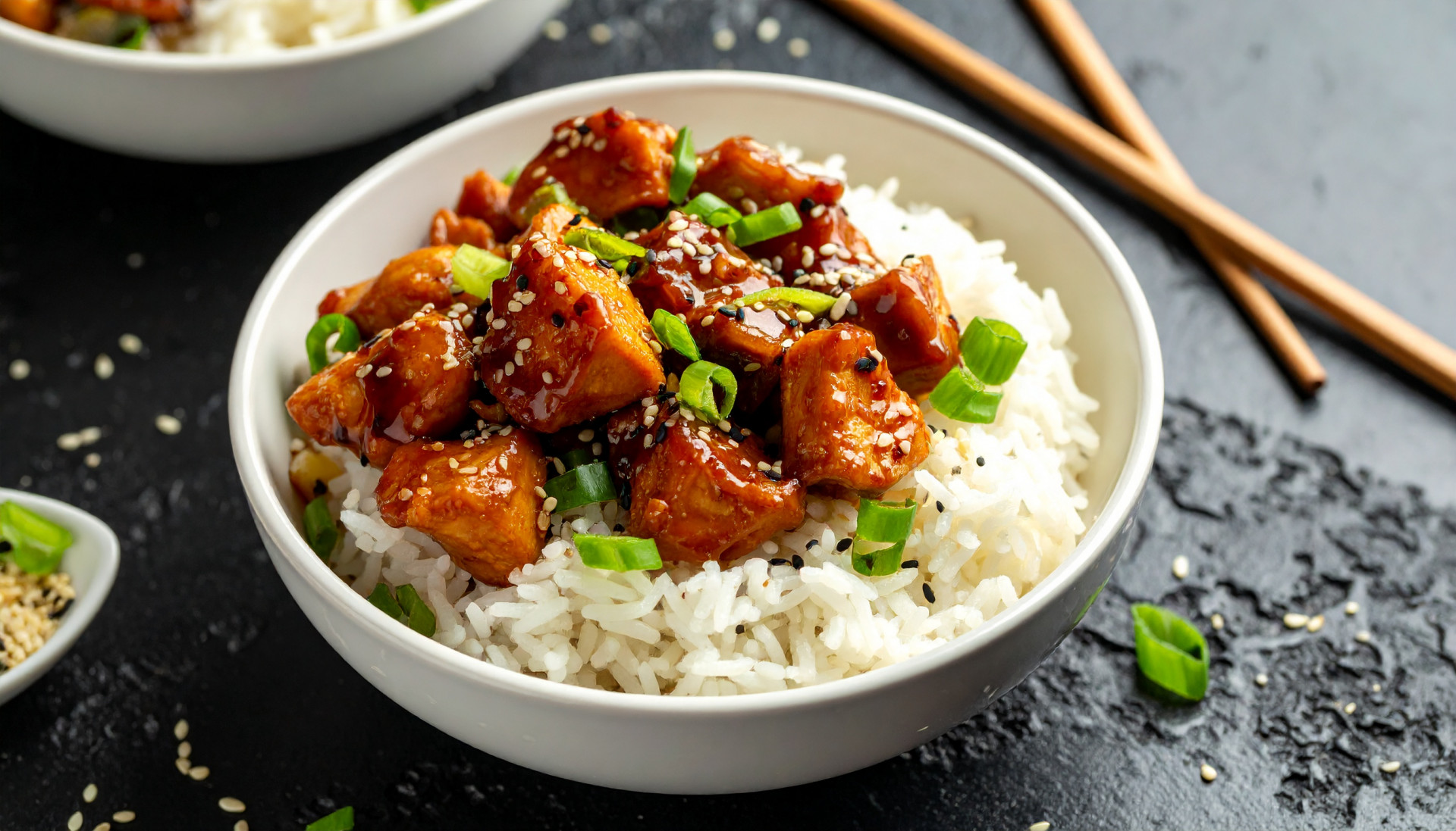 Sweet Soy Chicken Rice Bowl