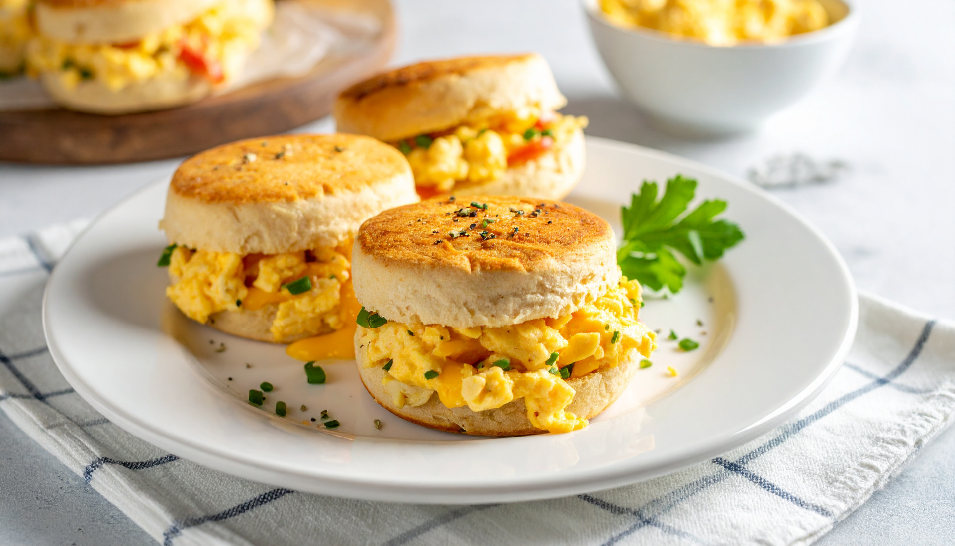 Egg and Cheese English Muffin