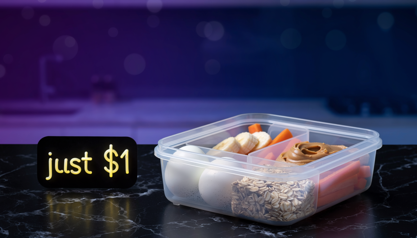 $1 Breakfast Meal Prep Boxes