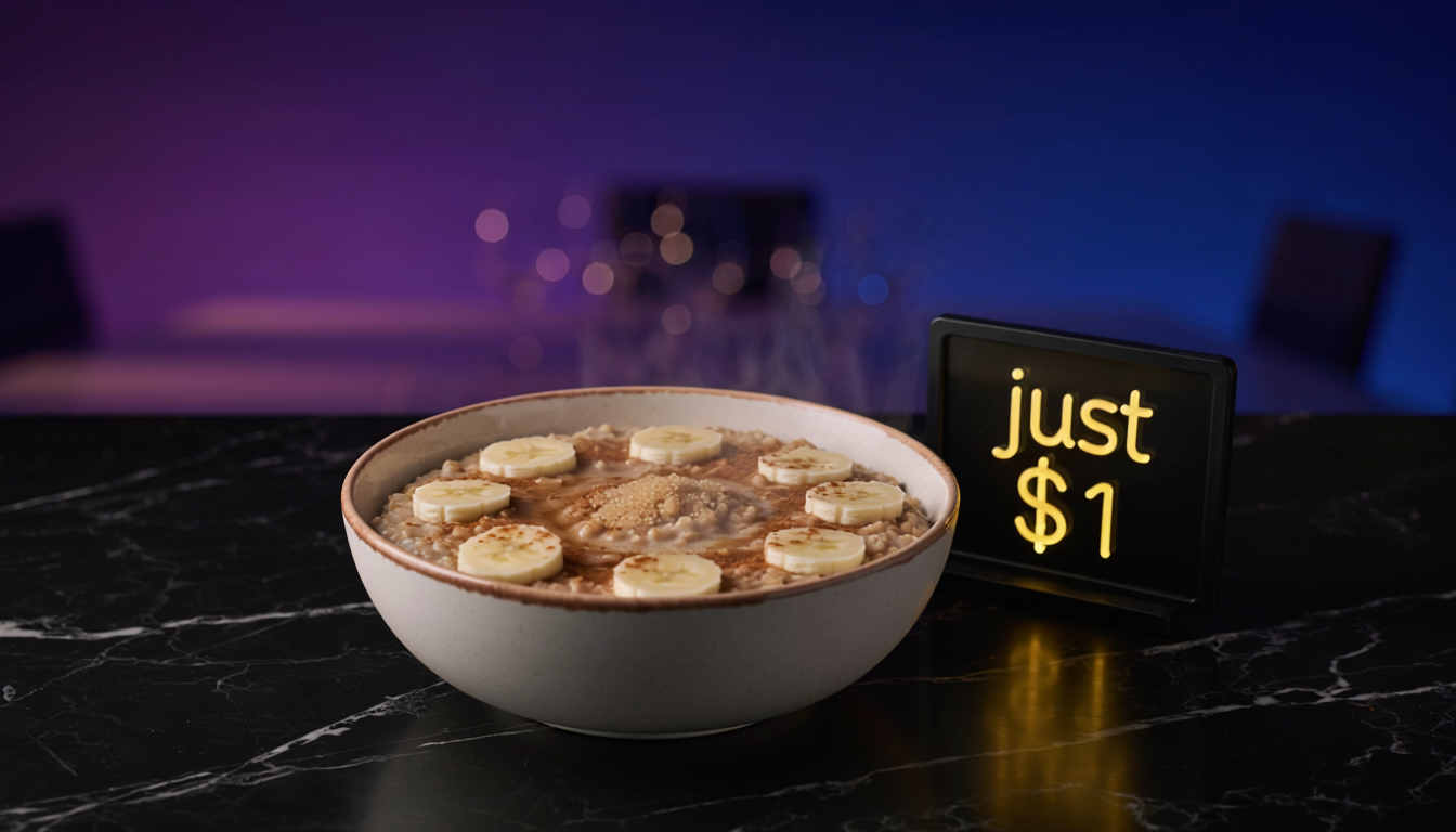 $1 Brown Sugar Banana Oats