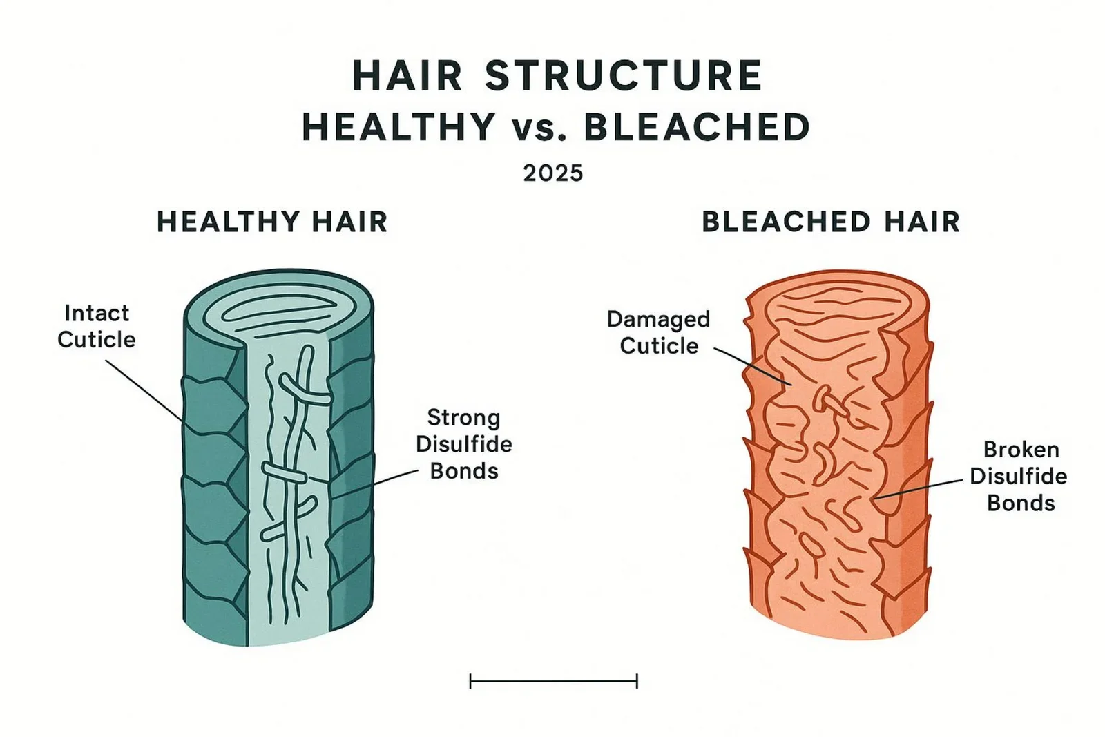 Limit excessive bleaching