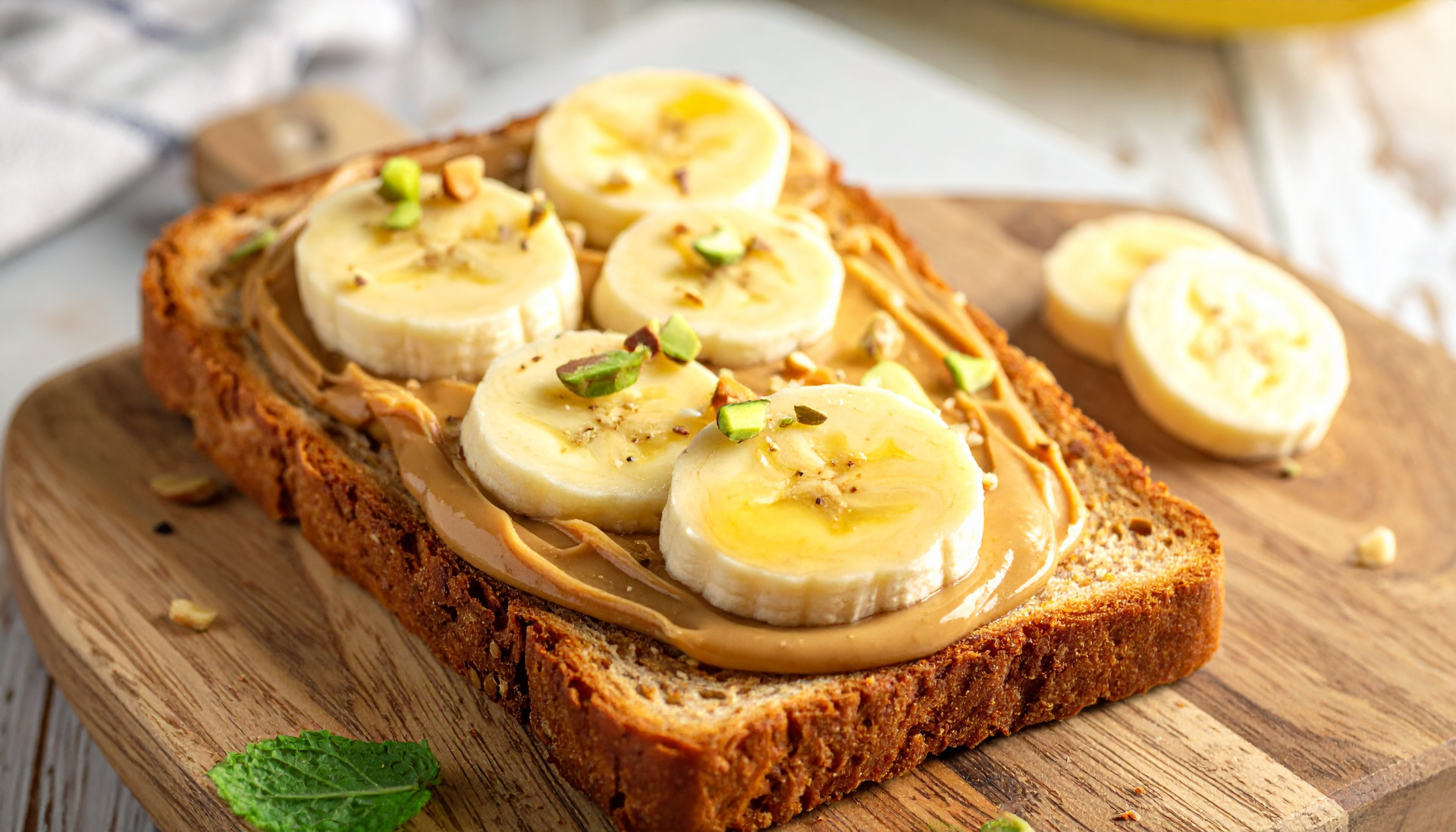 Peanut Butter Banana Toast