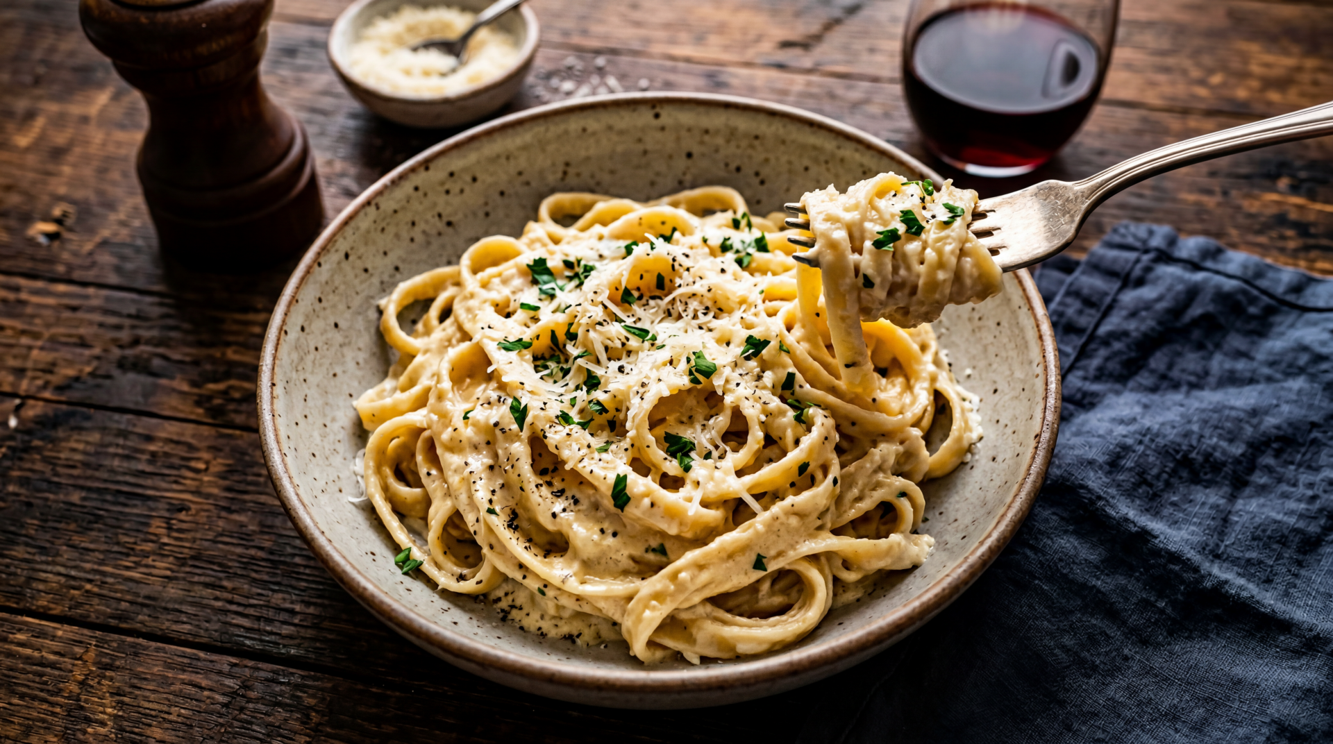 Cottage Cheese Alfredo