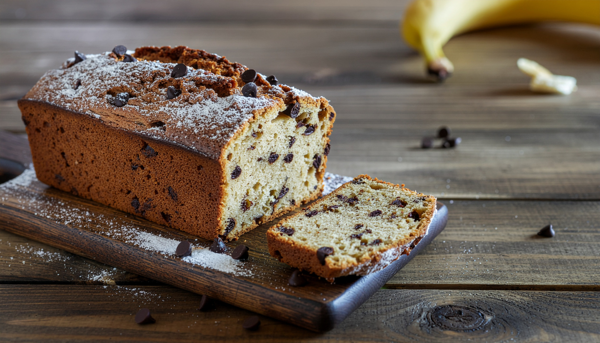 BEST Chocolate Chip Banana Bread