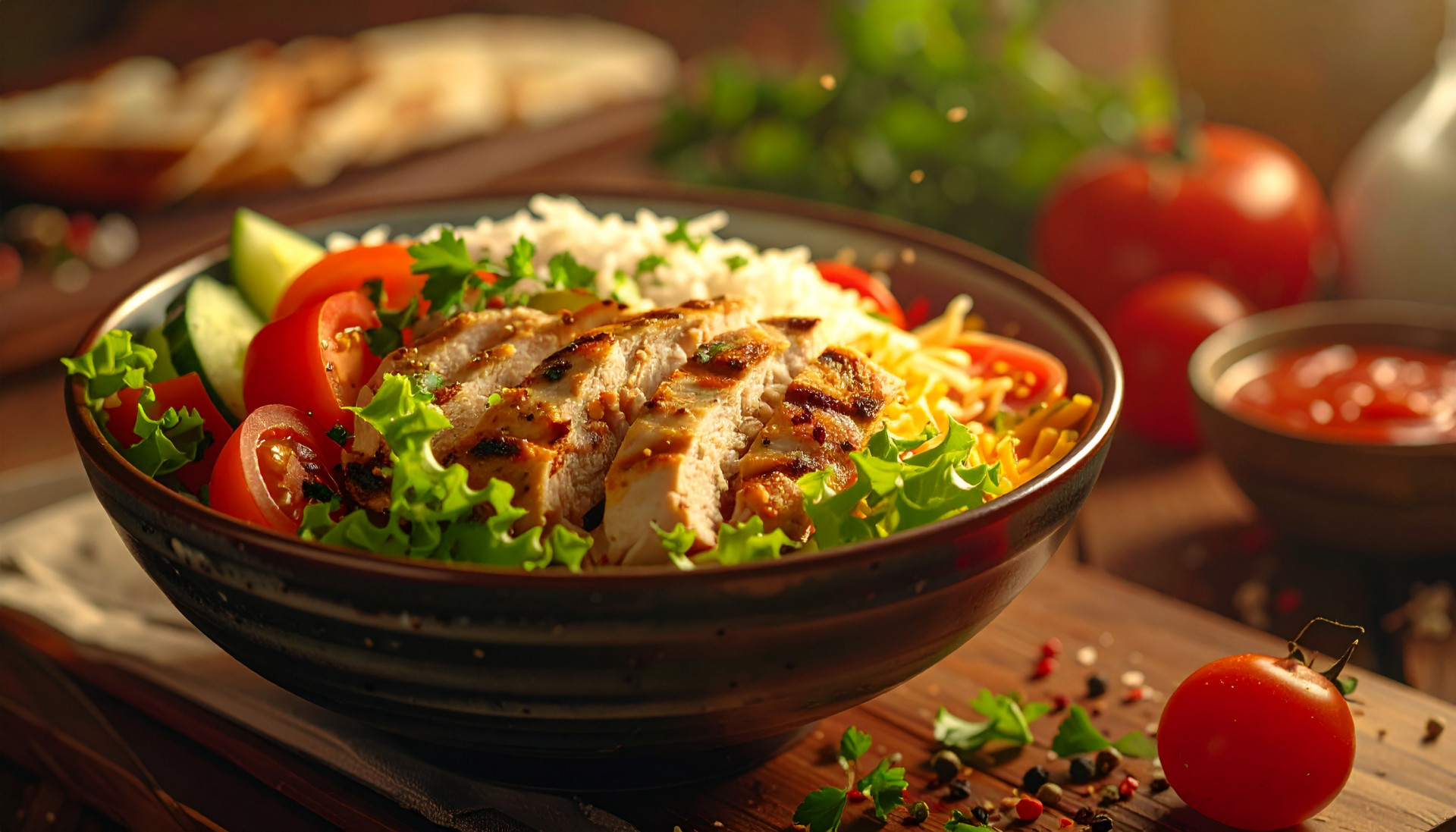 Chicken Shawarma Bowl