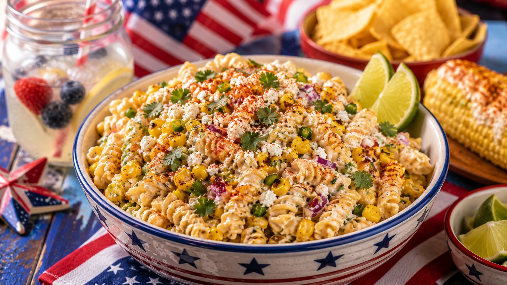 Street Corn Pasta Salad