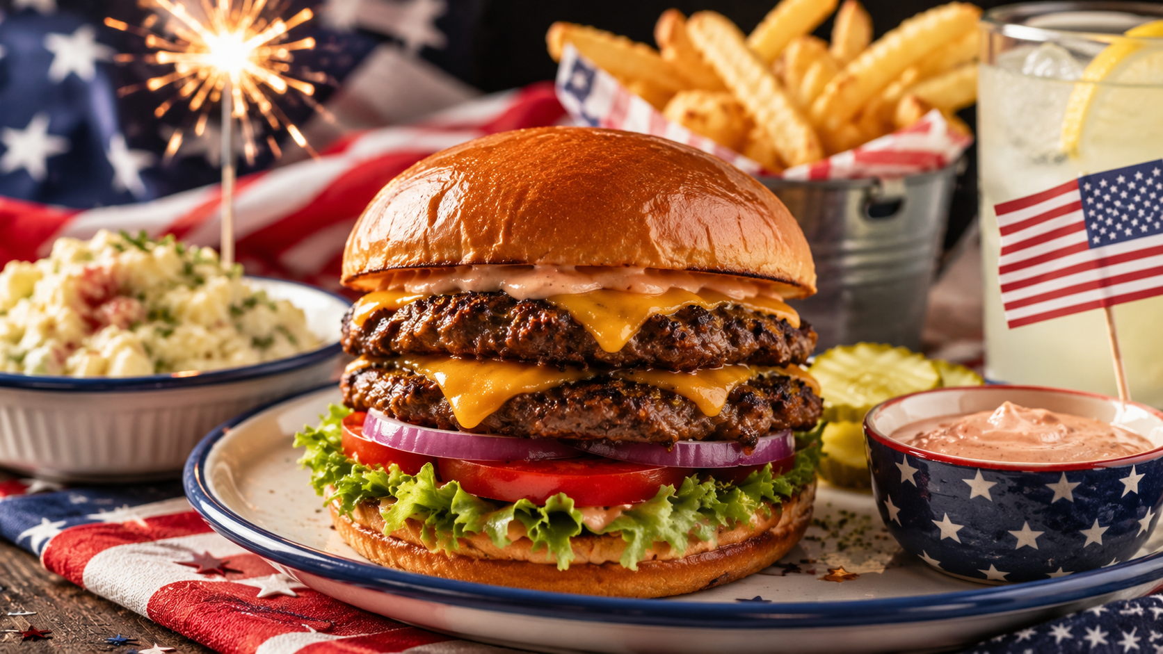 Smash Burgers with Secret Burger Sauce