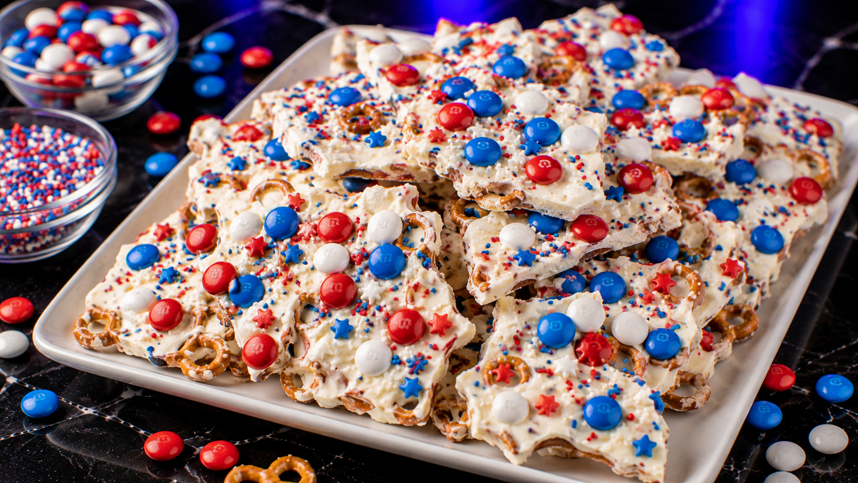 Fireworks & Bomb Pops Crockpot Candy