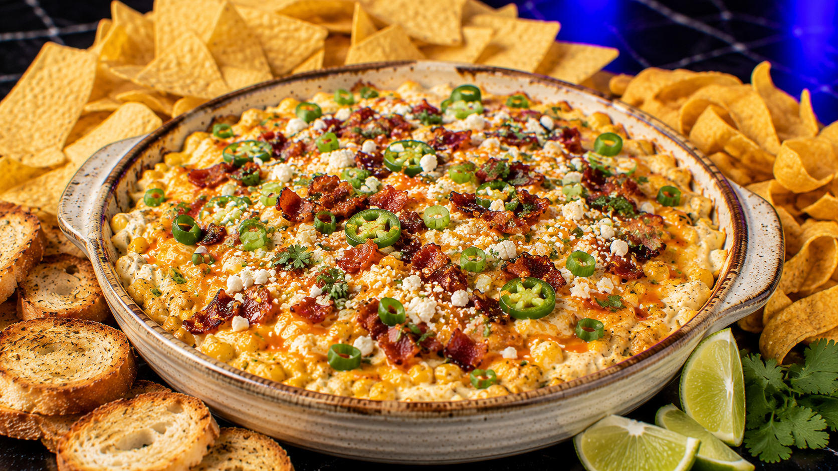 Firecracker Street Corn Dip