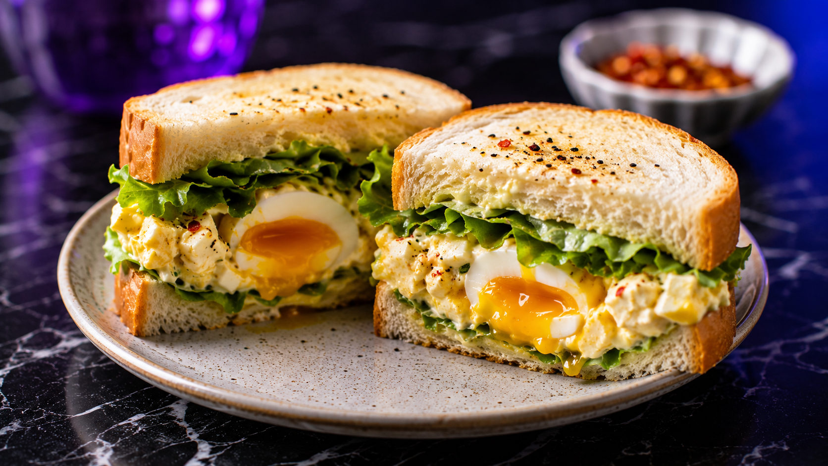 Jammy Egg Sandwich