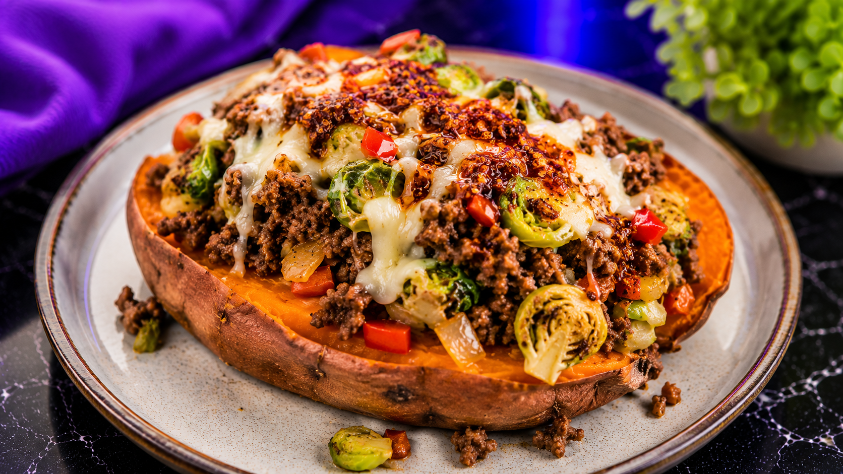 Sweet Potato Protein Bowl