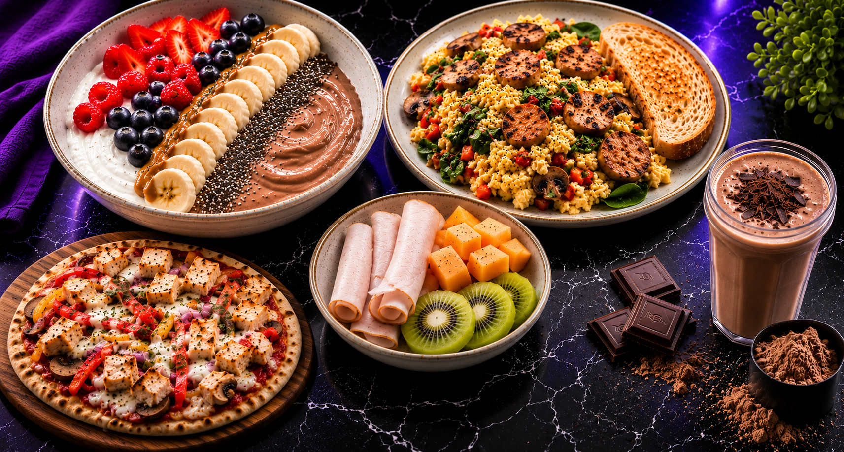 1500 Calorie Fat Loss Meal Plan for Women (5 Minute Meals)
