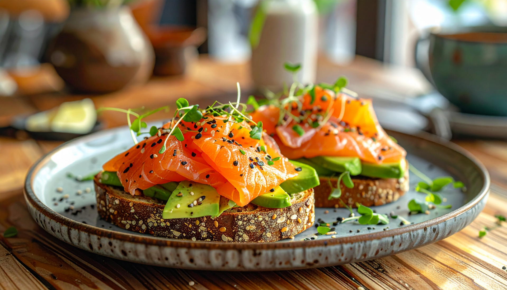 Smoked Salmon & Avocado Toast