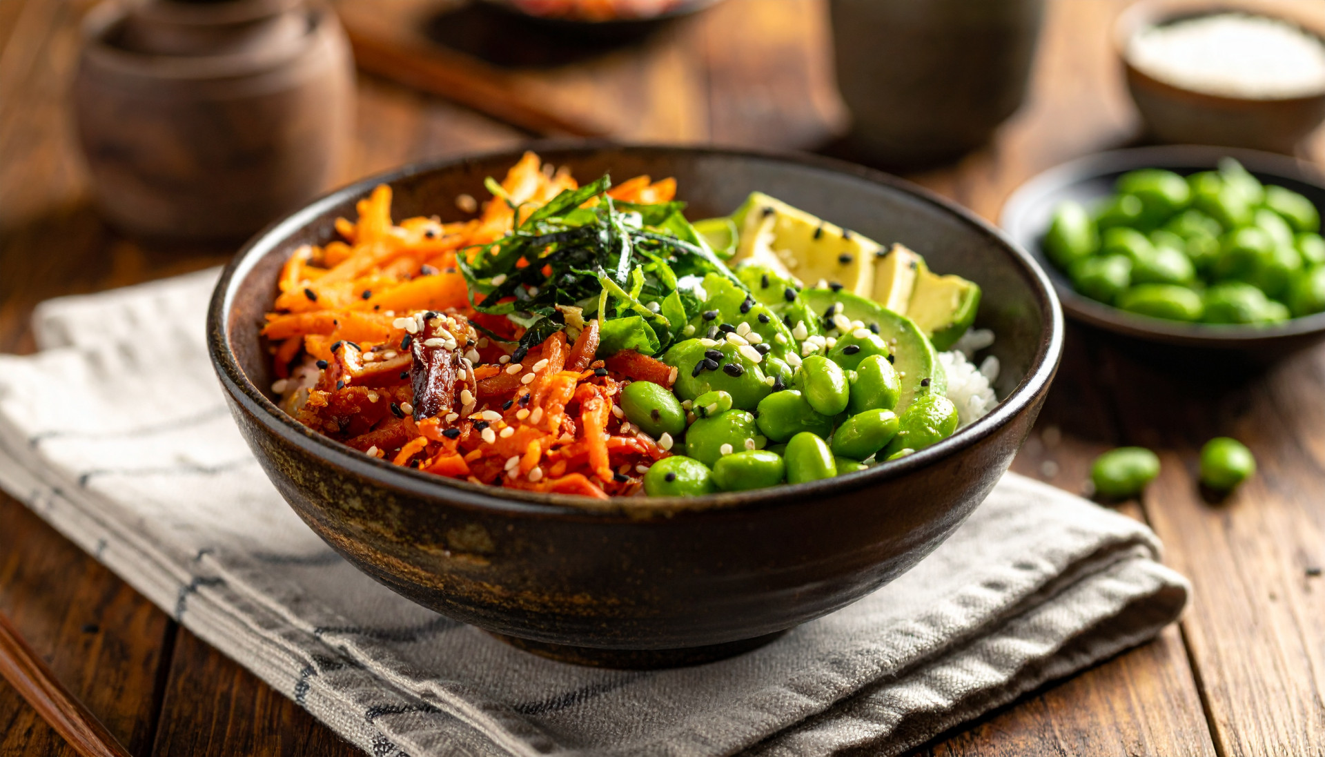 Edamame Crunch Bowl