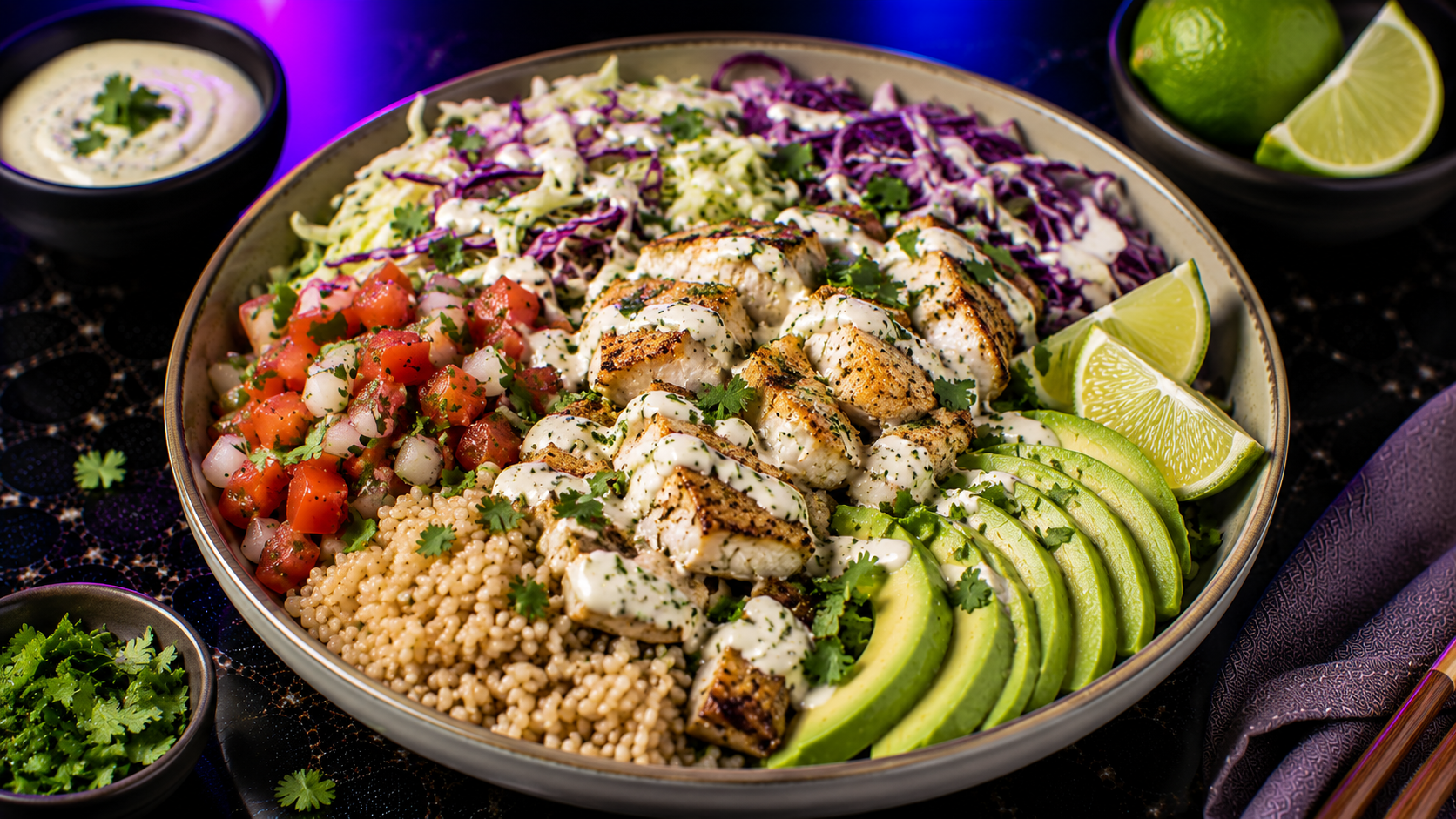 Mahi Mahi Fish Taco Bowl