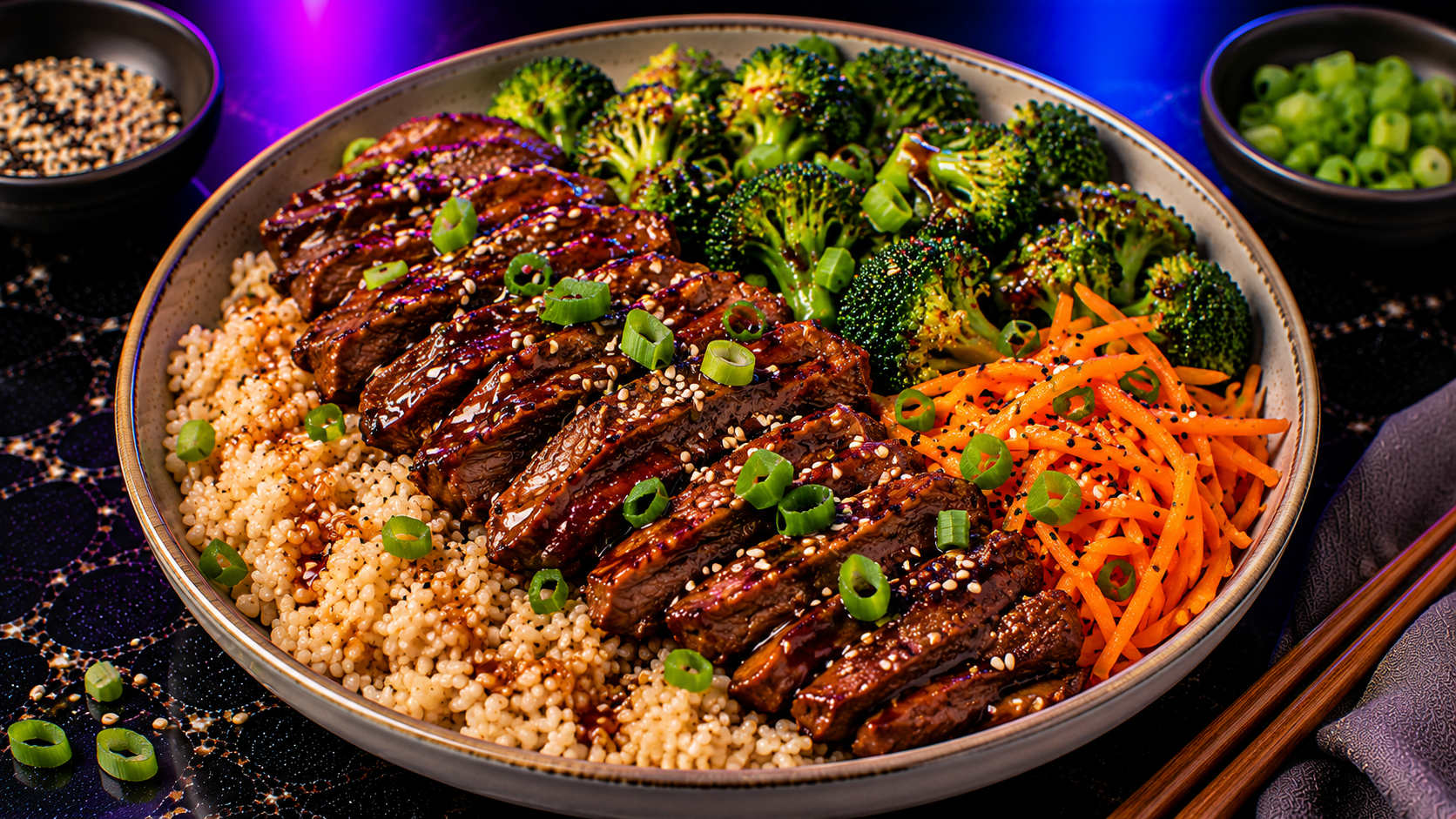 Teriyaki Beef & Rice Bowl