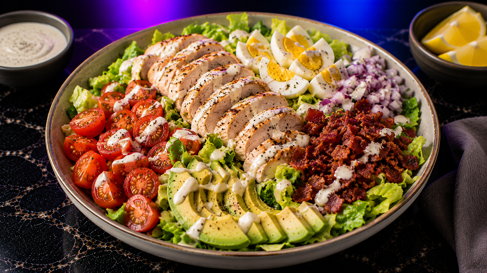 Drool-Worthy Chicken Cobb Salad