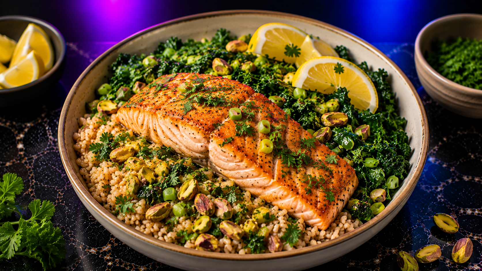 Salmon Grain Bowl