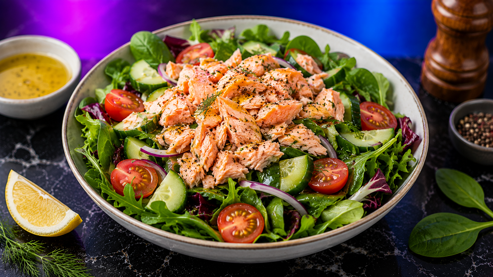 Simple Salmon Salad