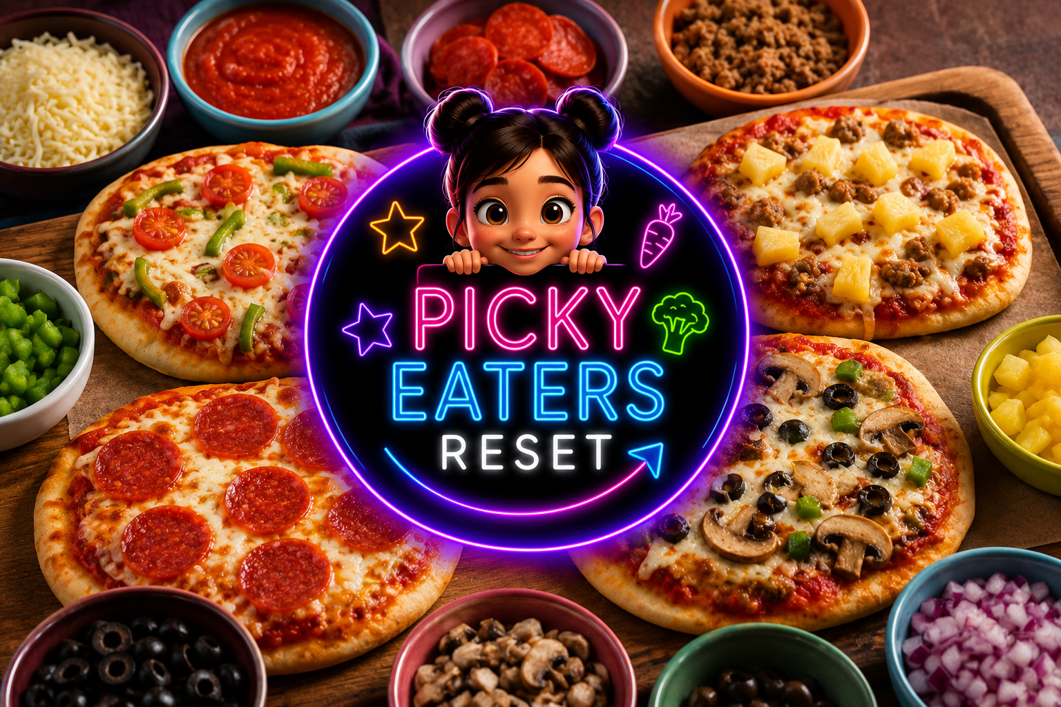 The Picky Eater Reset: DIY Personal Pizzas