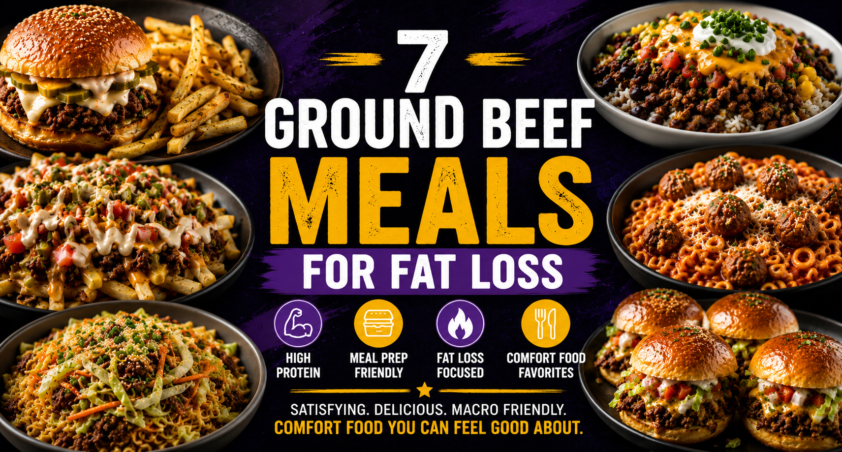 7 Ground Beef Meals for Fat Loss