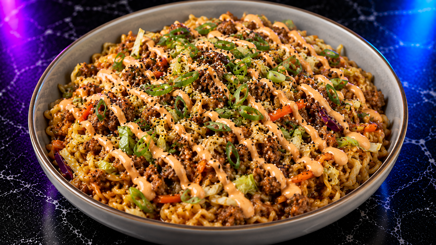 Egg Roll in a Bowl Ramen
