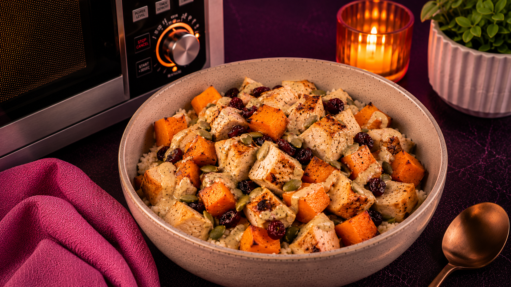 Microwave Meal System: Harvest Chicken & Sweet Potato Bowl