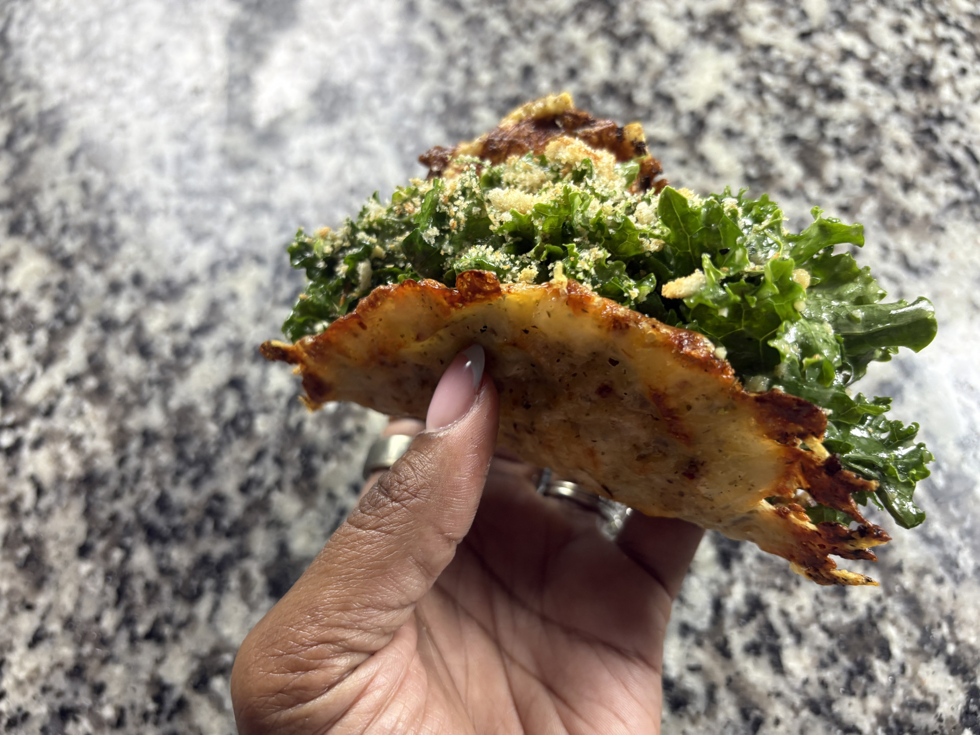Viral Chicken Caesar Tacos