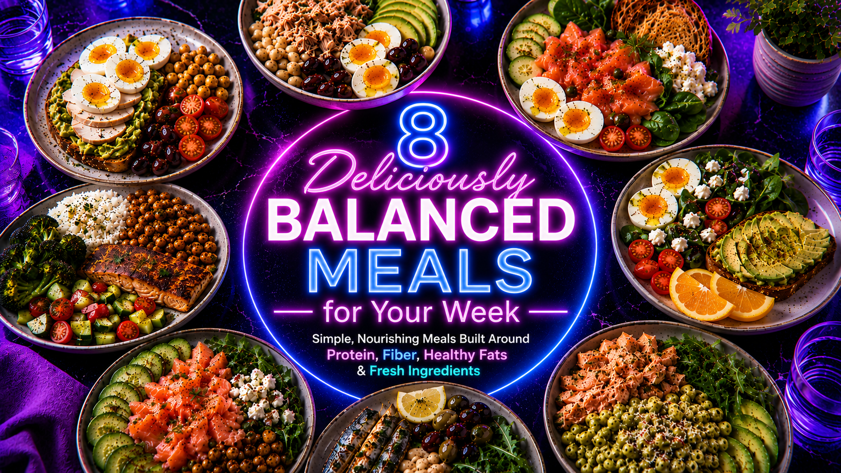 8 Deliciously Balanced Meals for Your Week