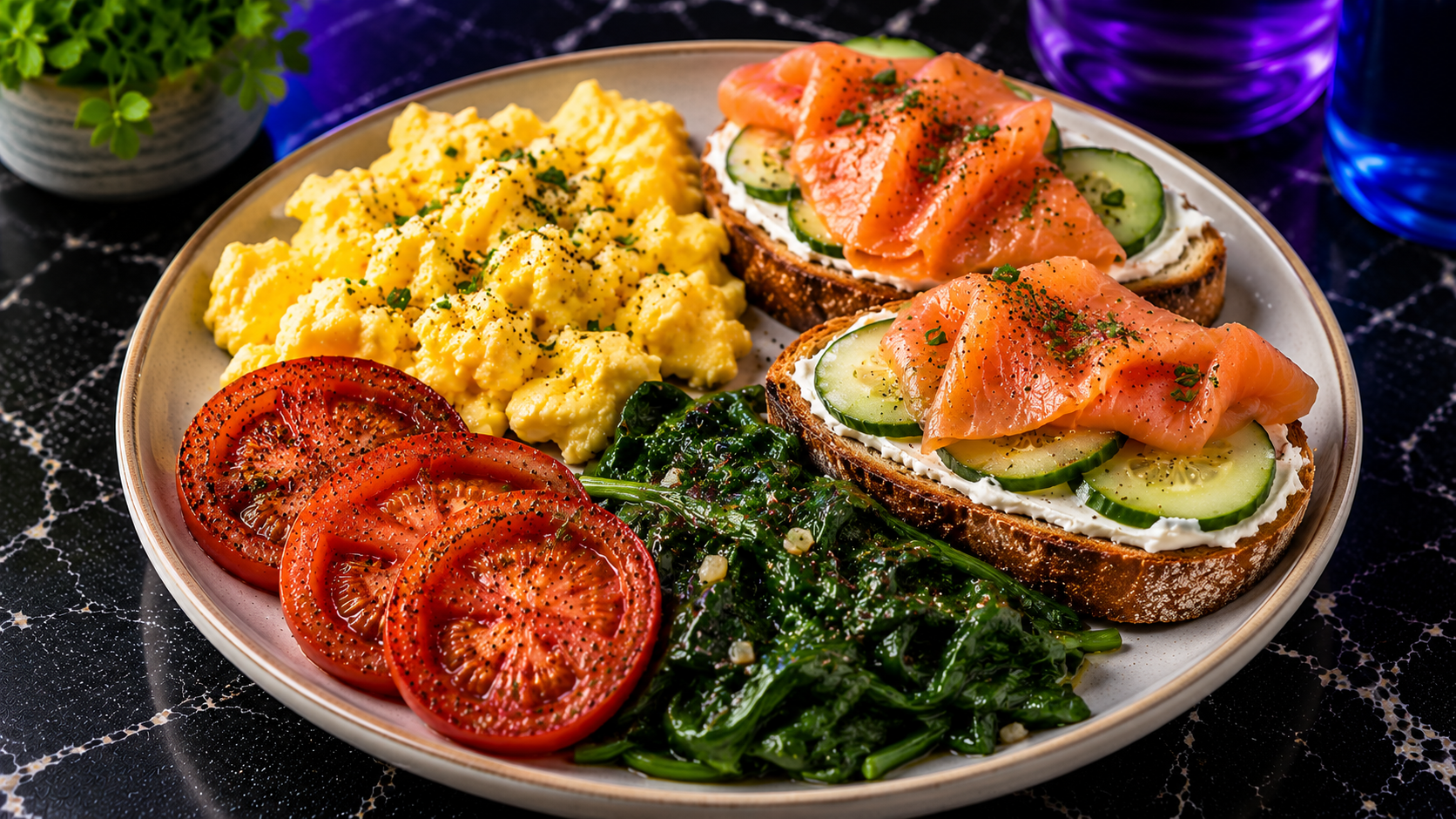 Smoked Salmon Brunch Board
