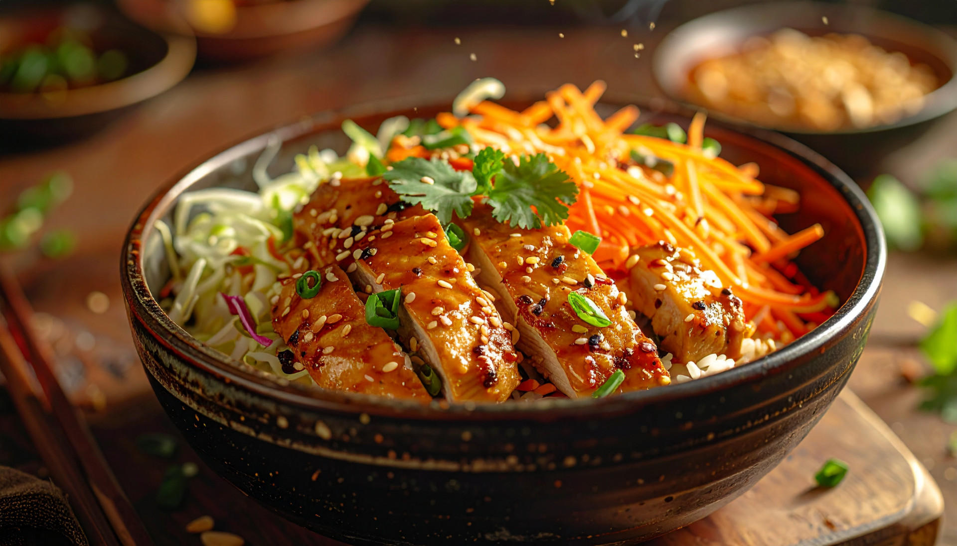 Thai Peanut Chicken Bowl