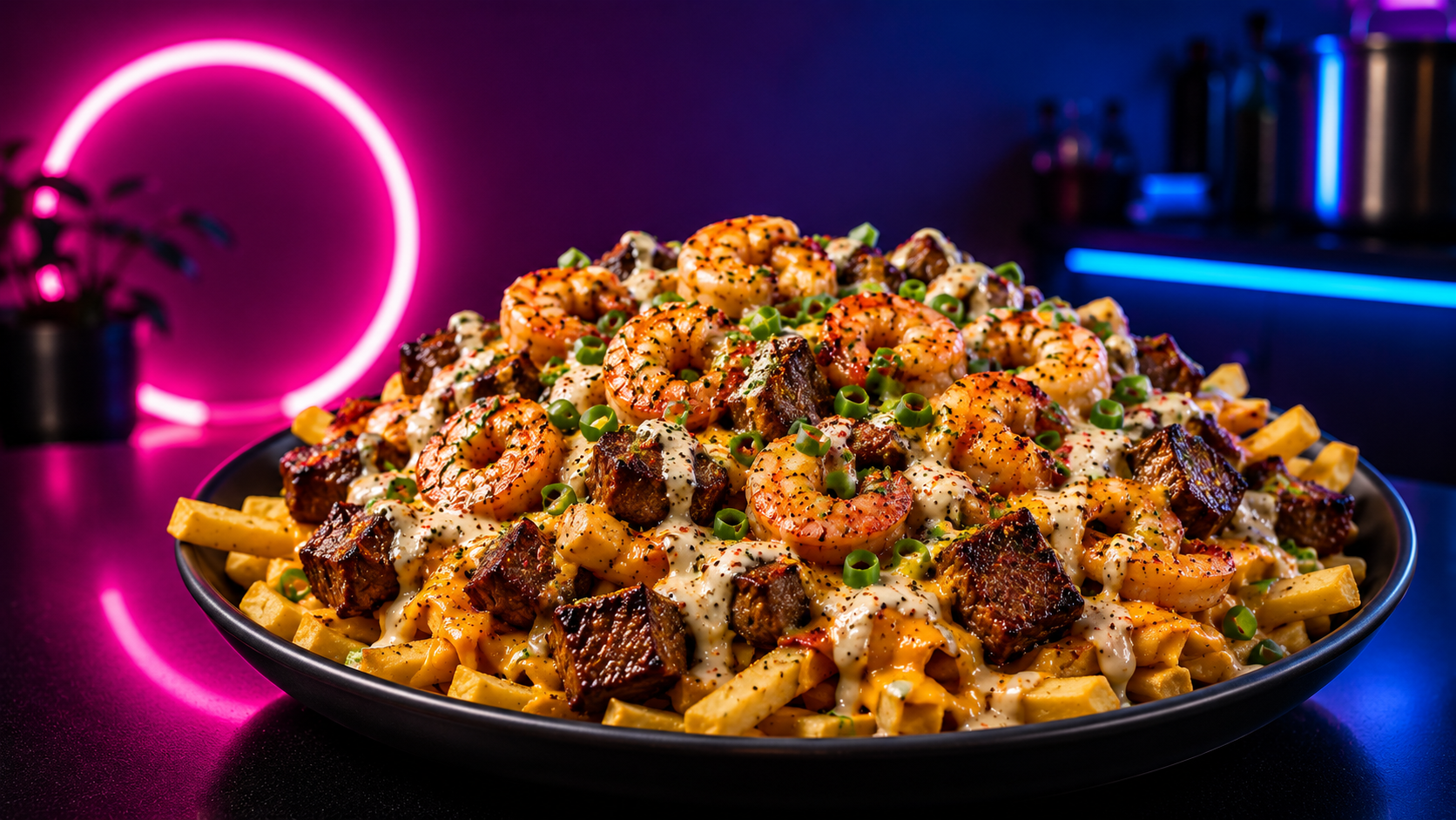 Surf & Turf Loaded Fries (EBT-Friendly)
