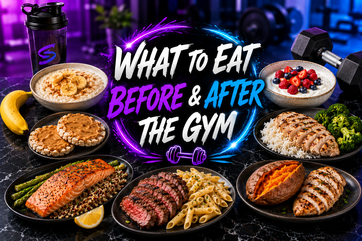 What to Eat Before & After the Gym
