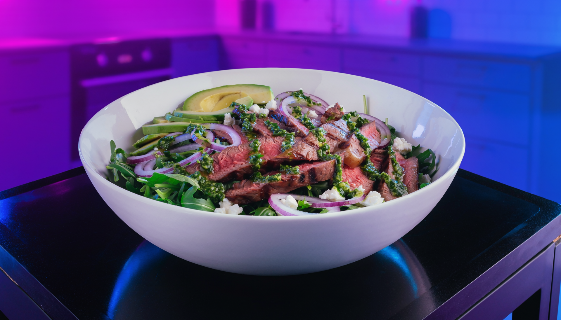 Chimichurri Steak Salad