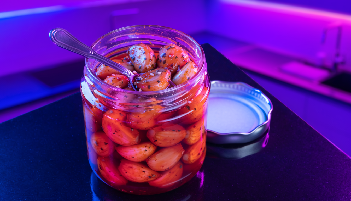 Viral Pickled Garlic Snack