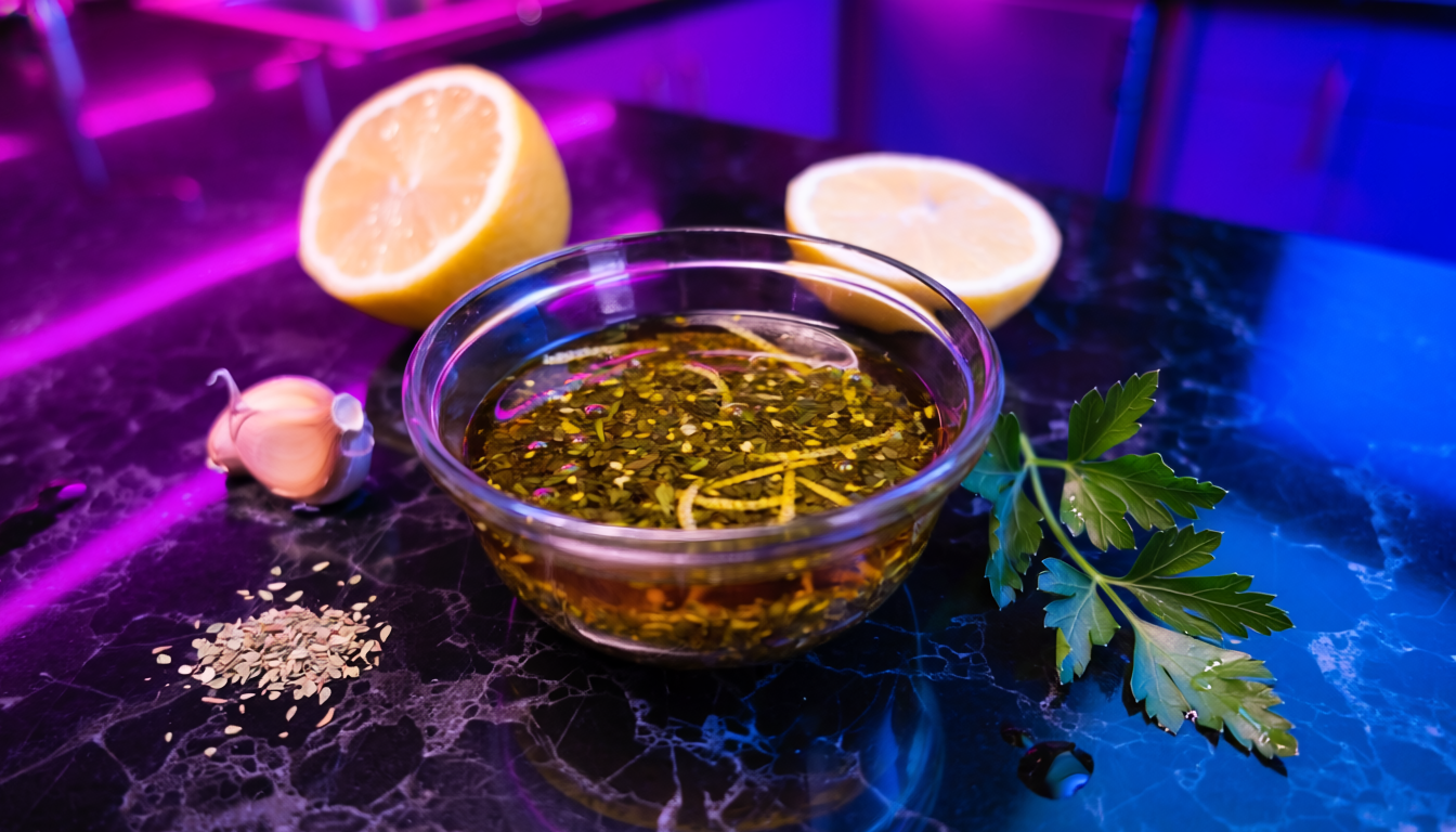 Mediterranean Lemon Herb Glow