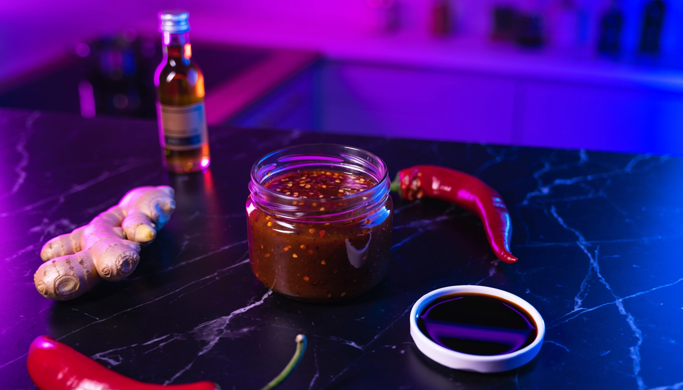 Spicy Ginger Sesame Fire