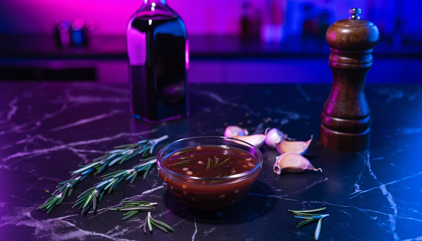 Garlic Rosemary Balsamic Bliss