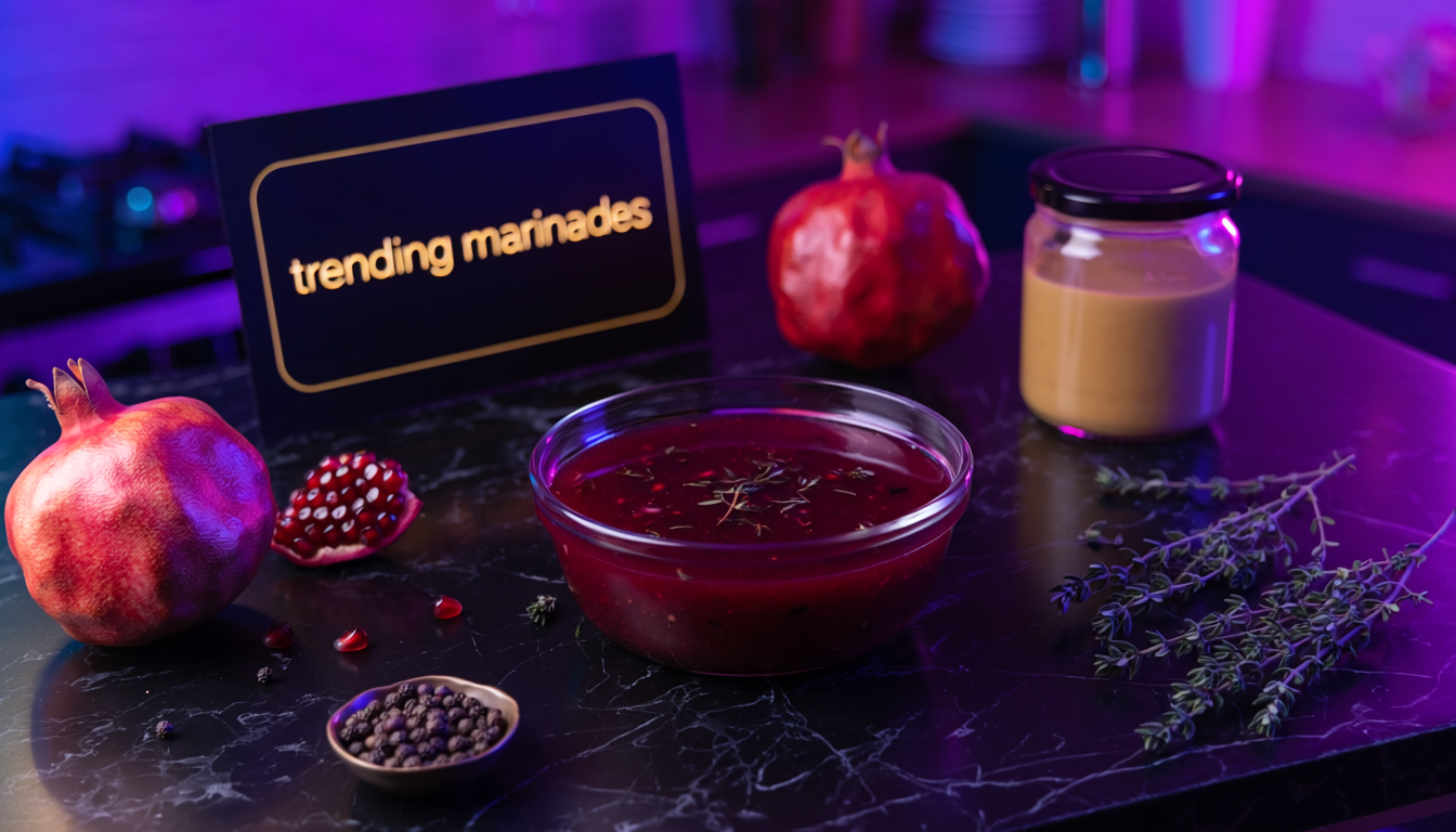Pomegranate Herb Elegance