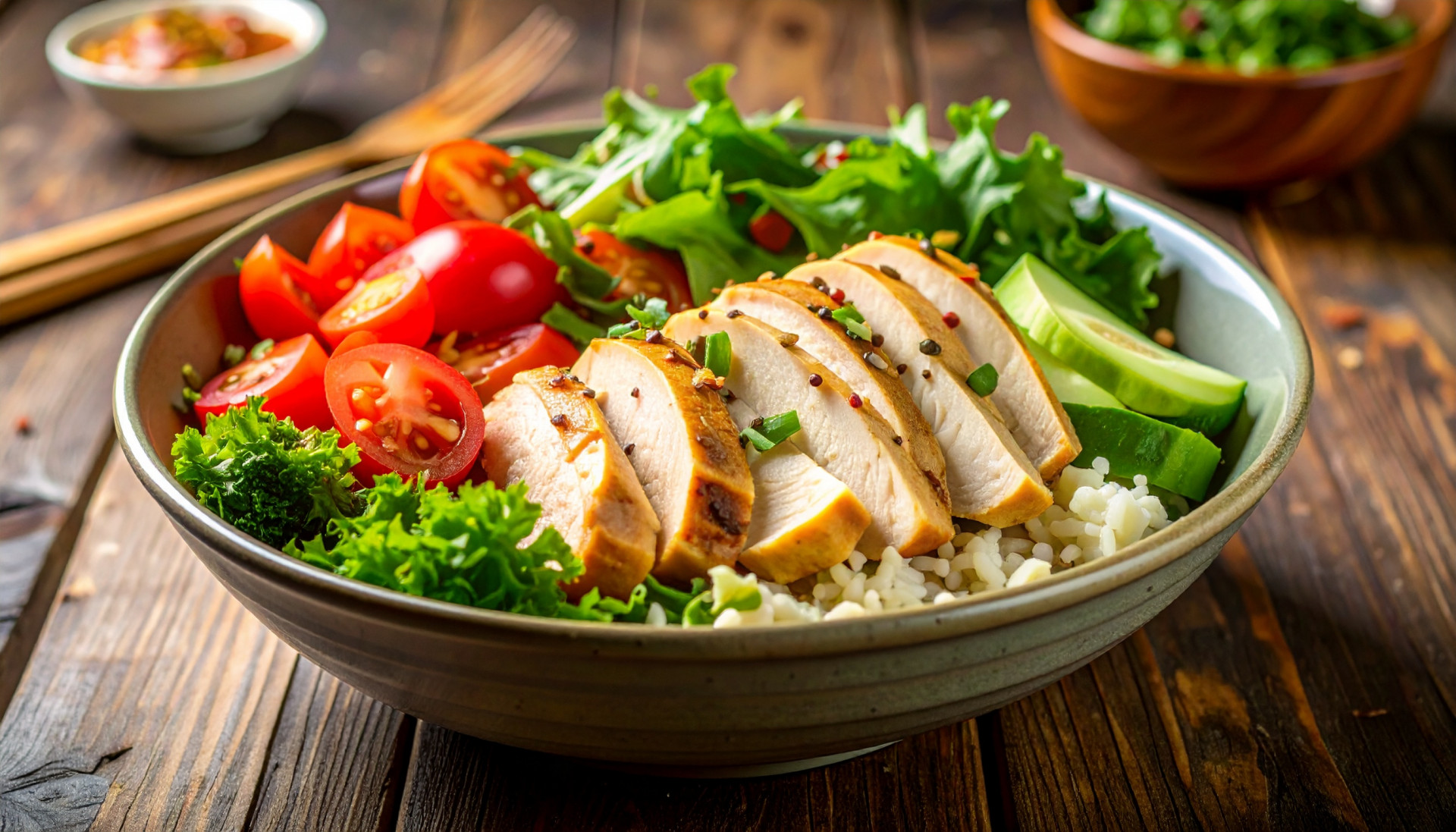 California Cobb-Inspired Chicken Bowl