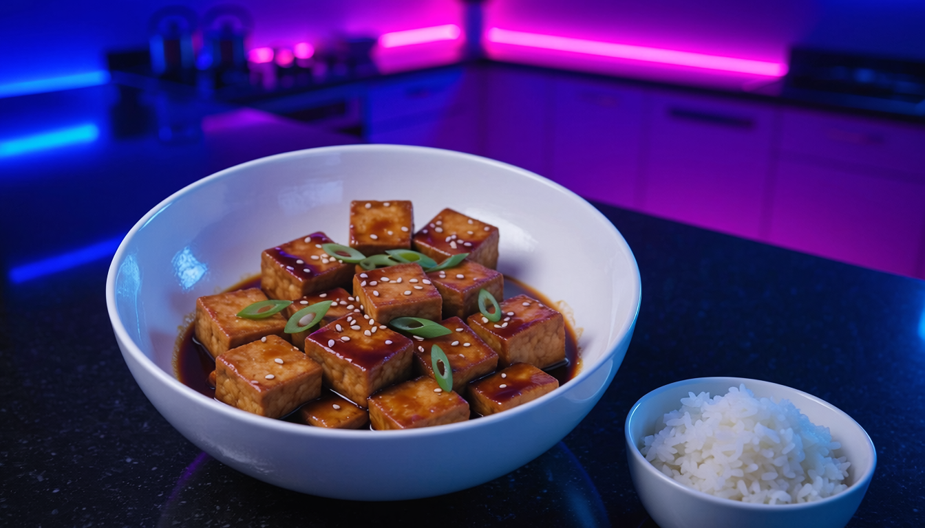 Tofu with Soy Sauce Braise