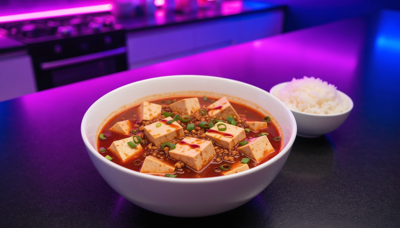 Vegetarian Mapo Tofu