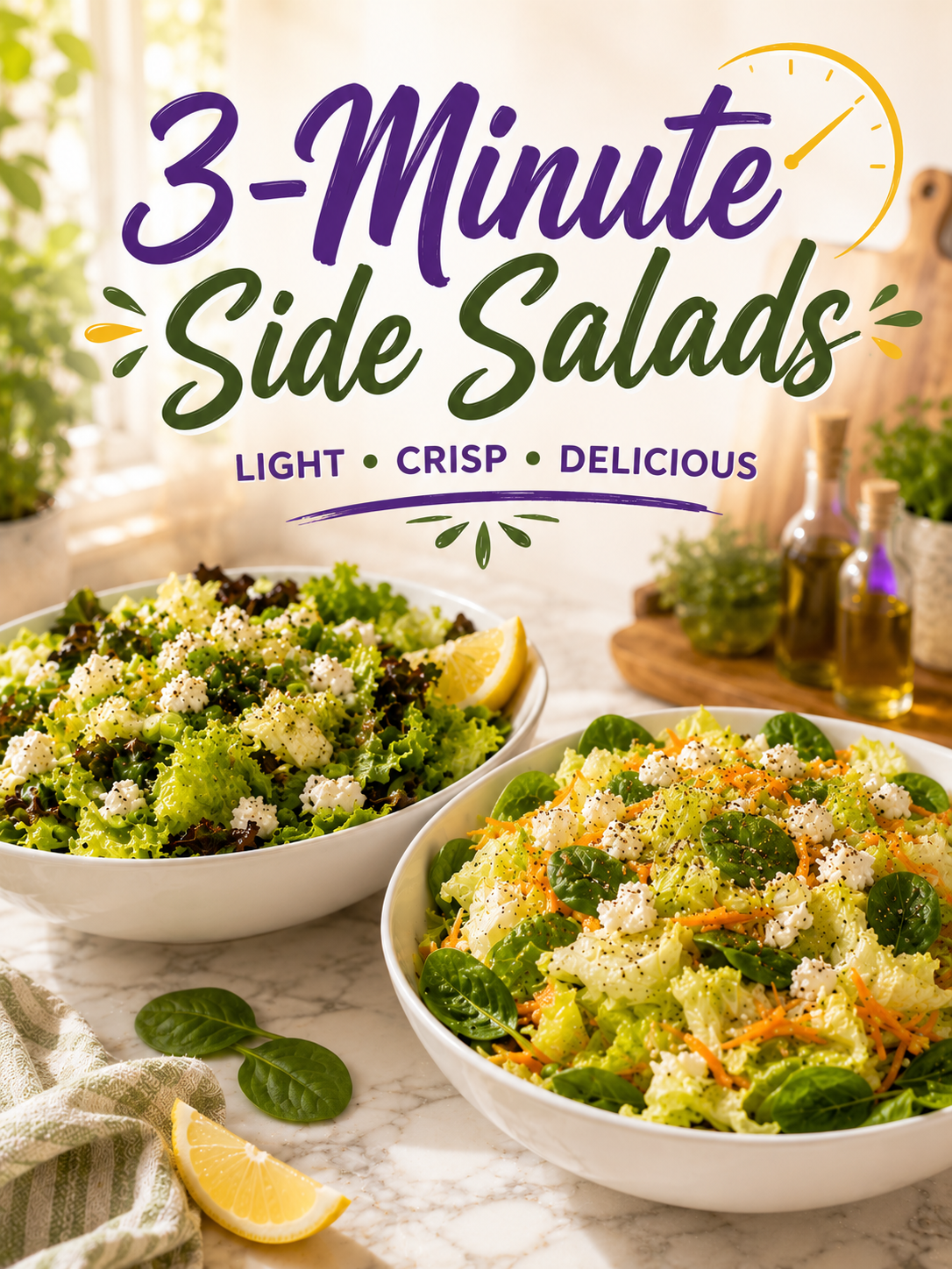 3-Minute Side Salads