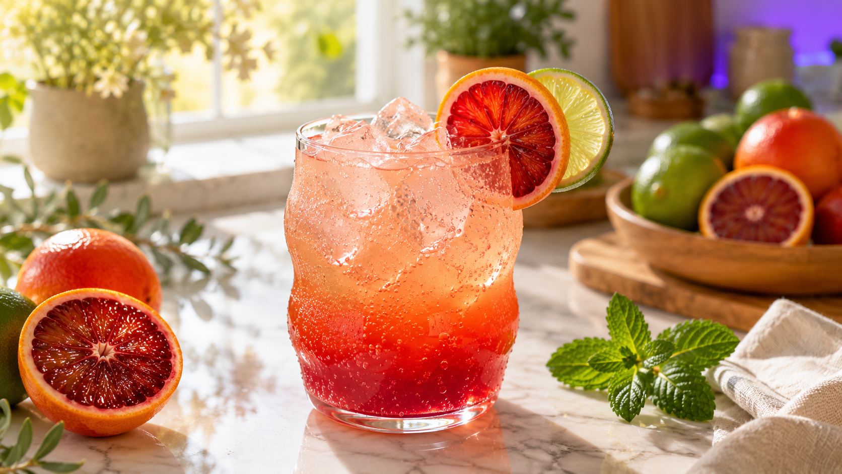 Trader Joe’s Blood Orange Mocktail Mule