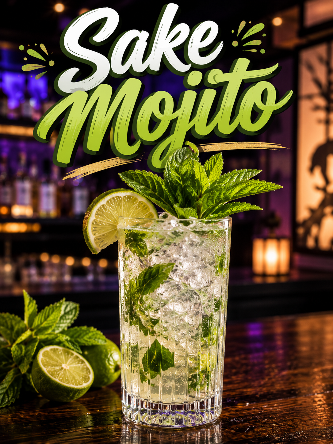 Sake Mojito