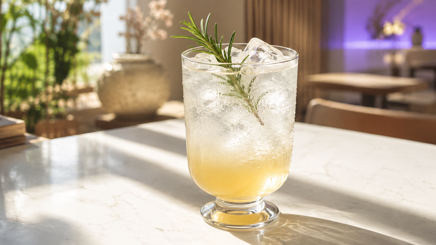 Honey Yuzu Mocktail