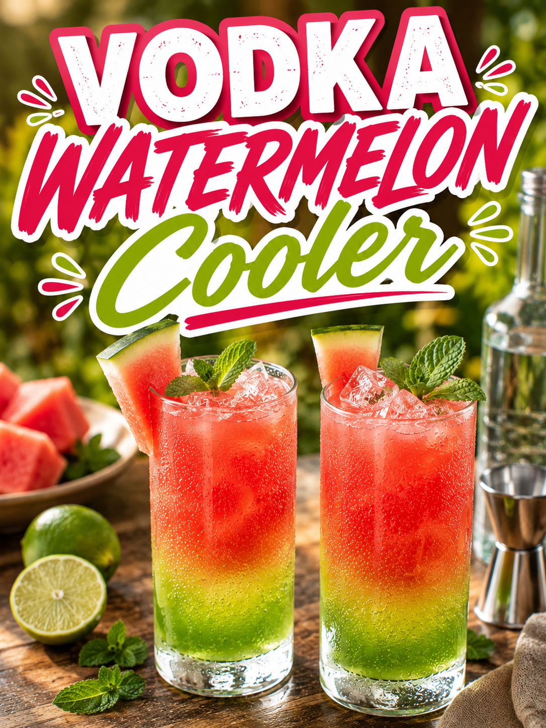 Vodka Watermelon Cooler